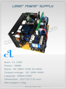 500W Laser Power Supply